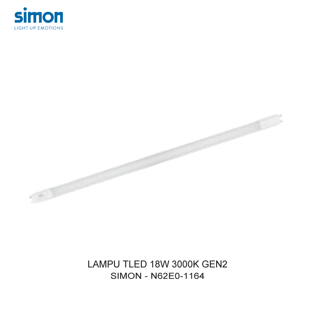 SIMON LAMPU TLED 18W 3000K GEN2
