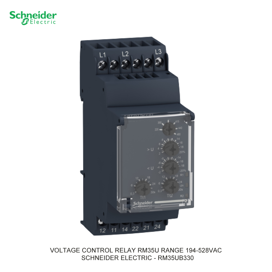 VOLTAGE CONTROL RELAY RM35U RANGE 194-528VAC SCHNEIDER ELECTRIC