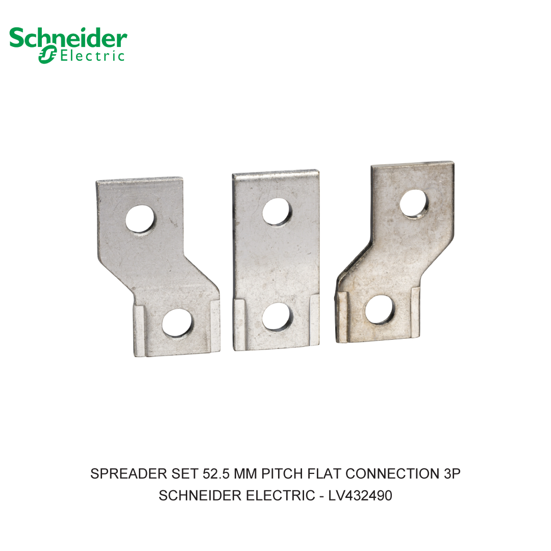 TERMINAL EXTENSIONS SPREADER SET 52.5 MM PITCH FLAT CONNECTION 3P
