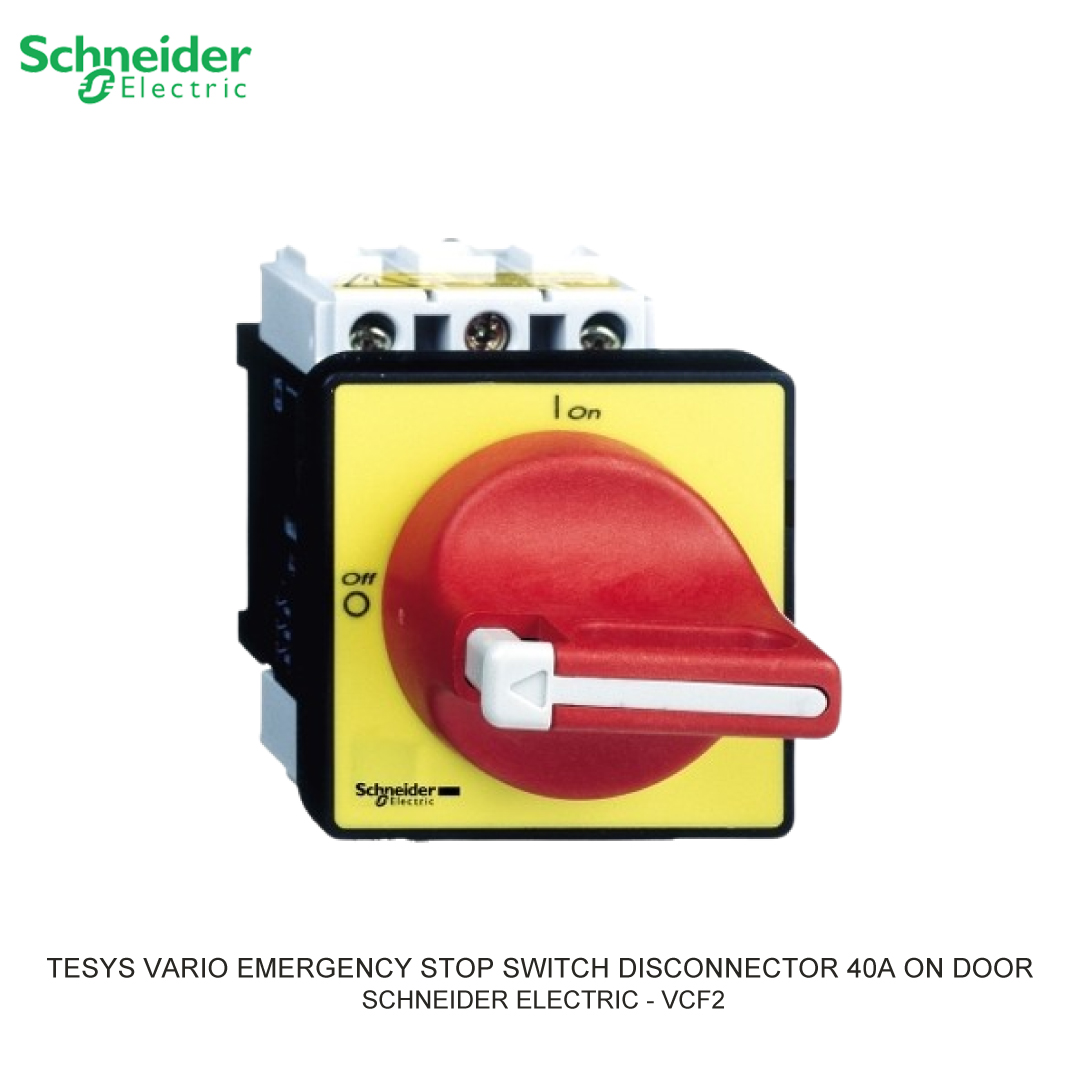 TESYS VARIO EMERGENCY STOP SWITCH DISCONNECTOR 40A ON DOOR