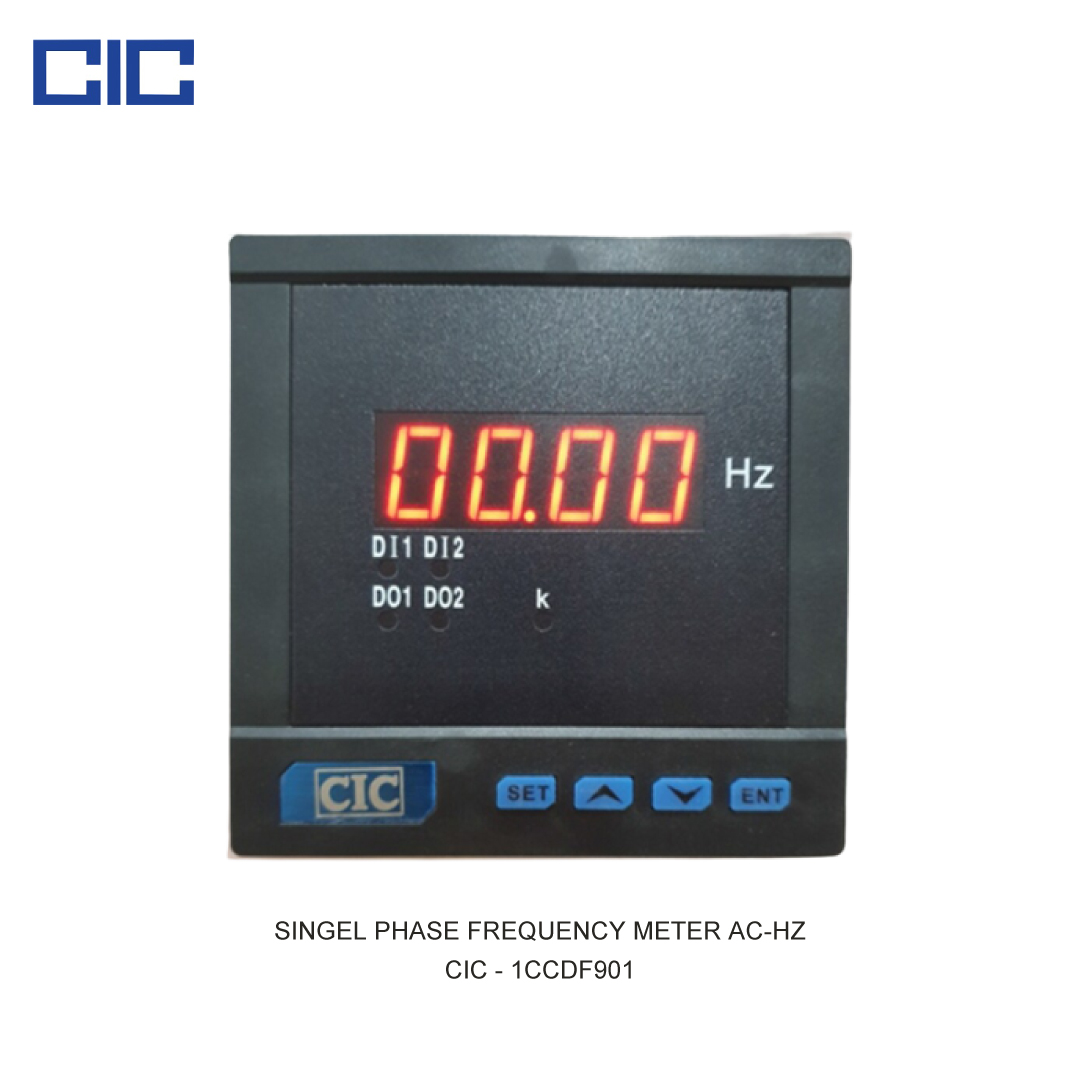 SINGLE PHASE FREQUENCY METER AC-HZ