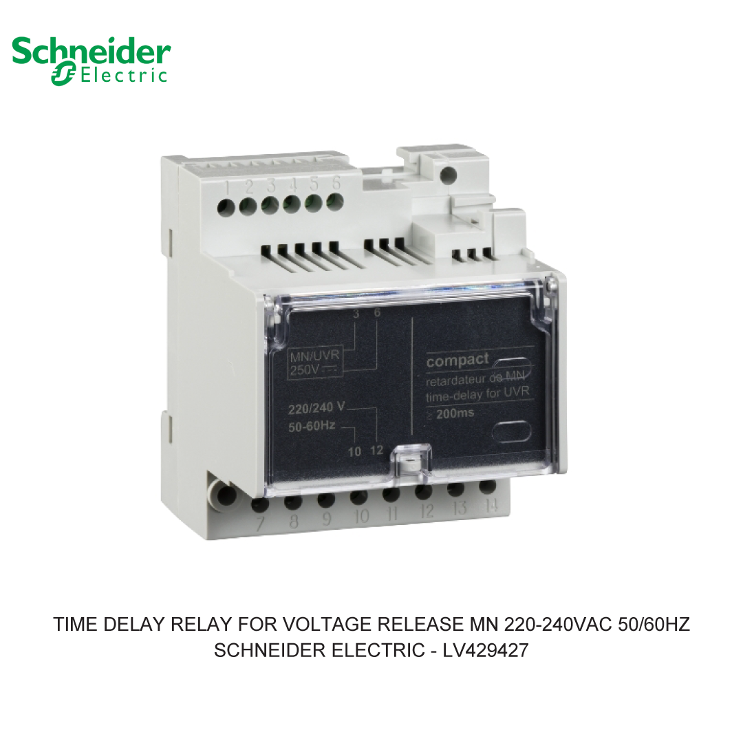 TIME DELAY RELAY FOR VOLTAGE RELEASE MN 220-240VAC 50/60HZ