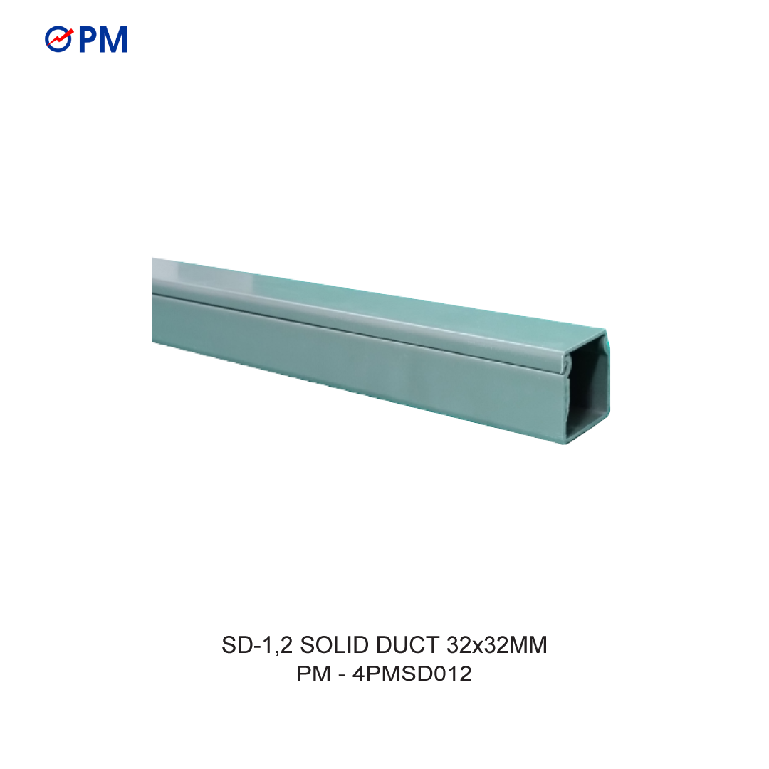 SD-1,2 SOLID DUCT 32x32MM (Harga 1 Dus = 30 Batang)
