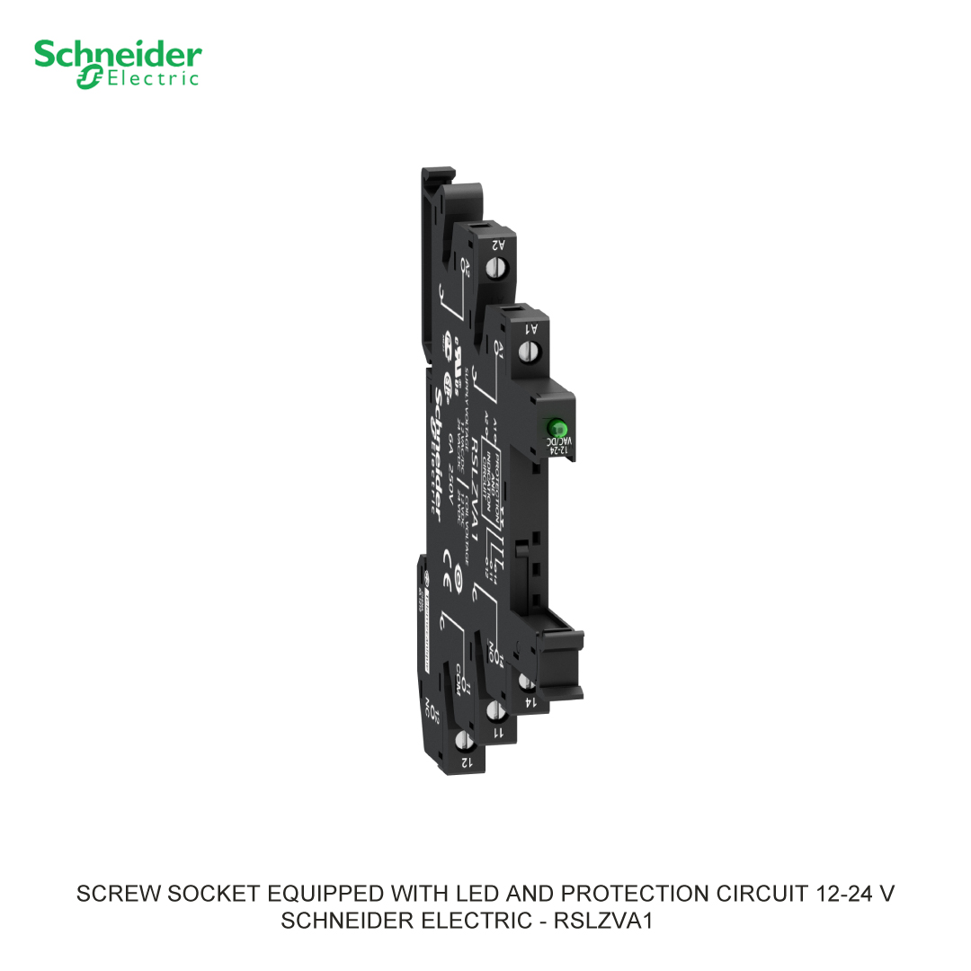 SCREW SOCKET EQUIPPED WITH LED AND PROTECTION CIRCUIT 12-24 V
