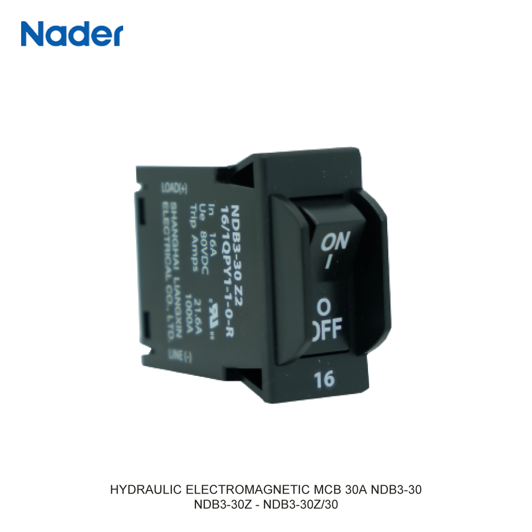HYDRAULIC ELECTROMAGNETIC MCB 30A NDB3-30