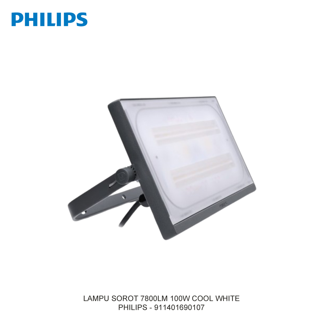 FLOODLIGHT 7800LM 100W COOL WHITE