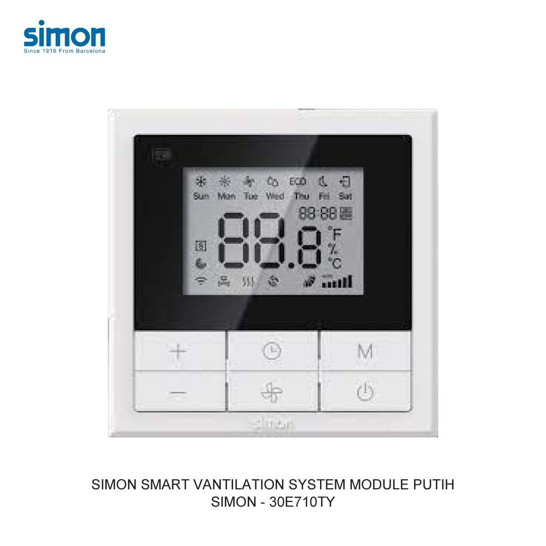 SIMON SMART VANTILATION SYSTEM MODULE WHITE