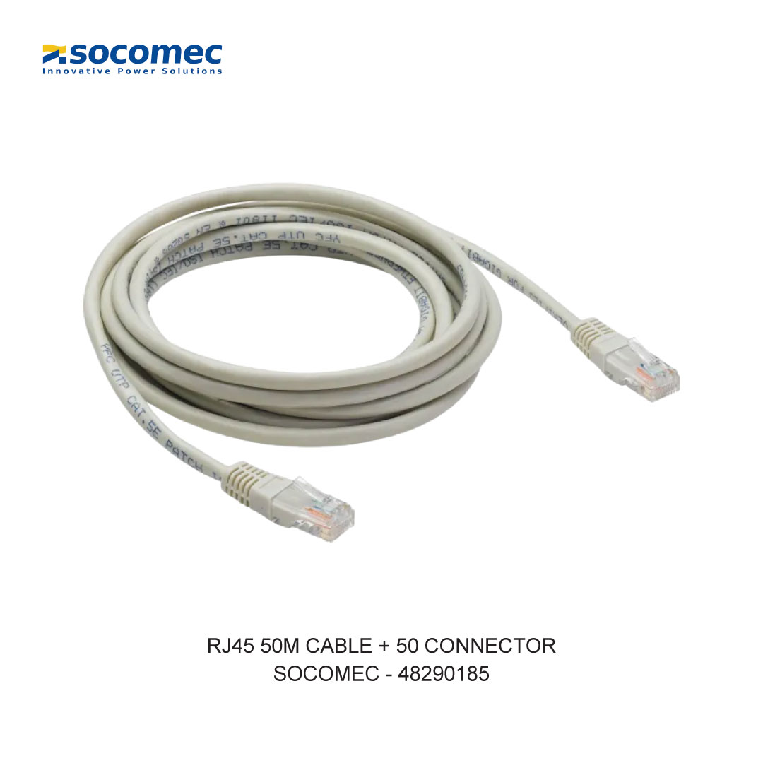 RJ45 50M CABLE + 50 CONNECTOR