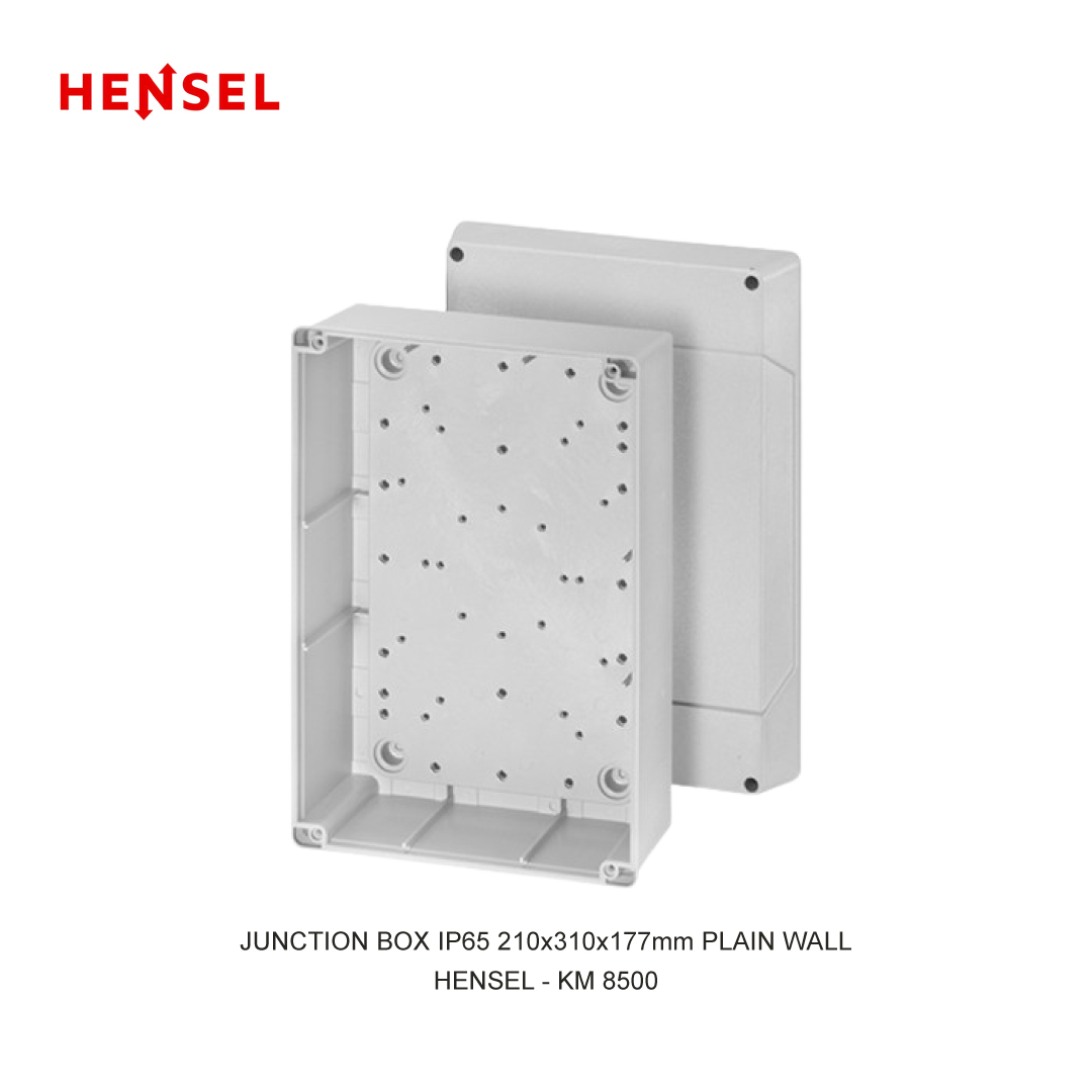 JUNCTION BOX IP65 210x310x177mm PLAIN WALL