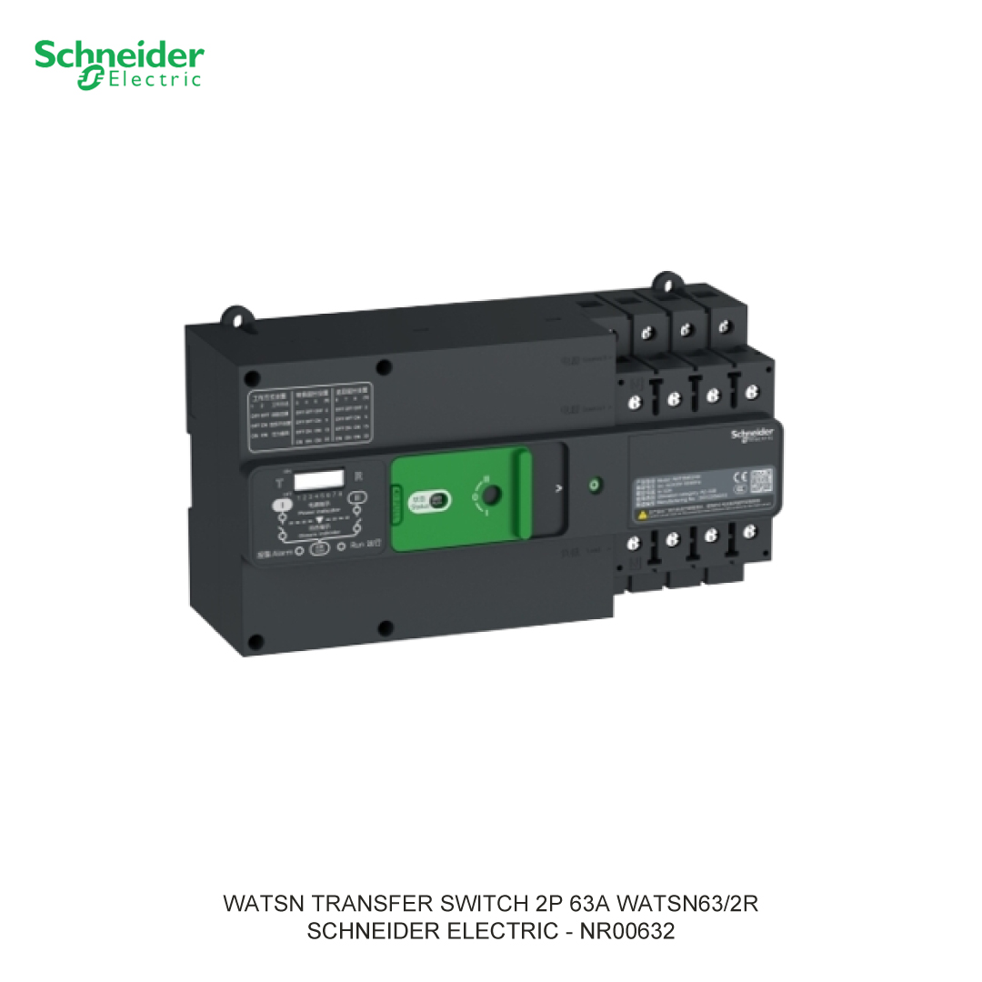 WATSN AUTOMATIC TRANSFER SWITCH 2P 63A WATSN63/2R