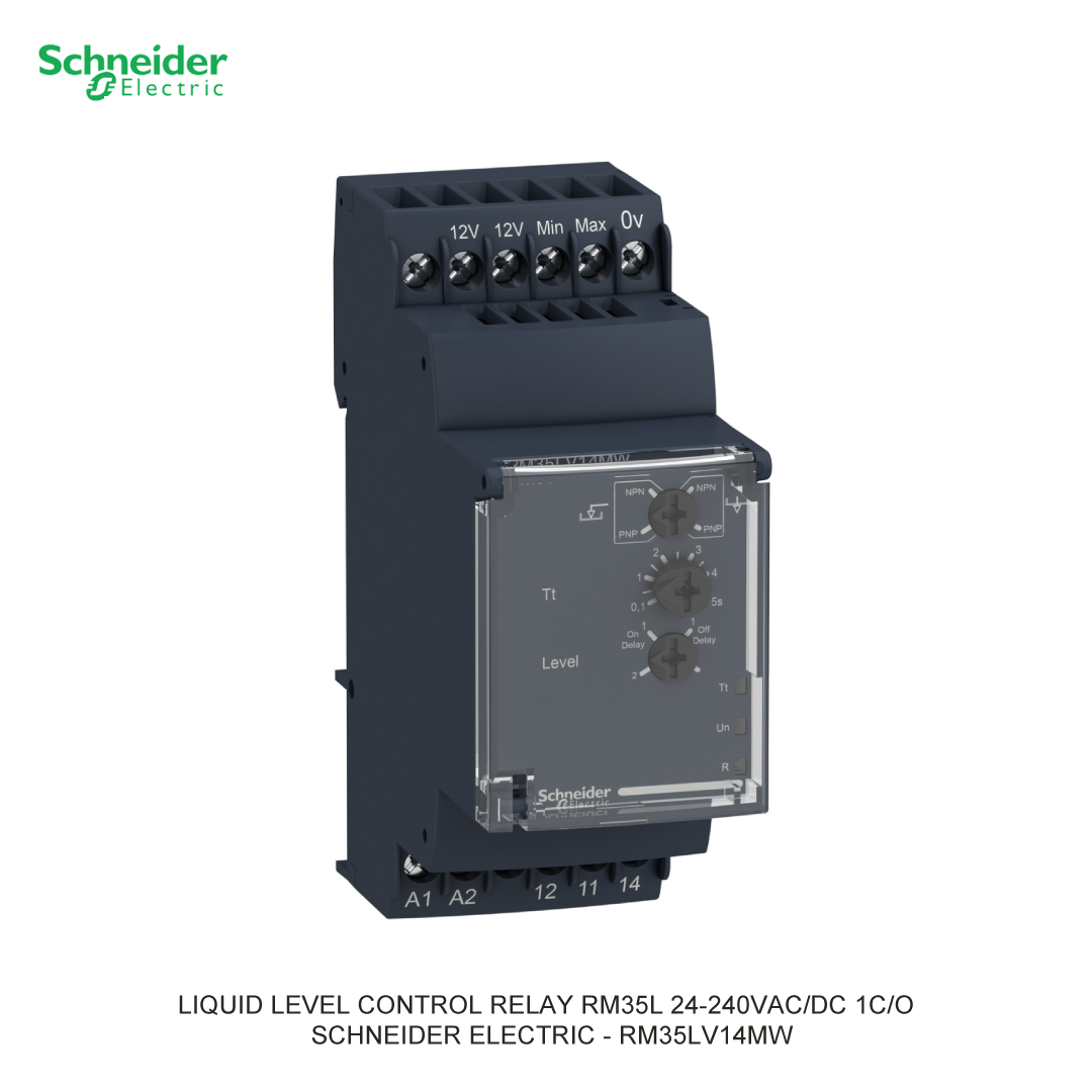 LIQUID LEVEL CONTROL RELAY RM35L 24-240V AC/DC 1C/O SCHNEIDER ELECTRIC