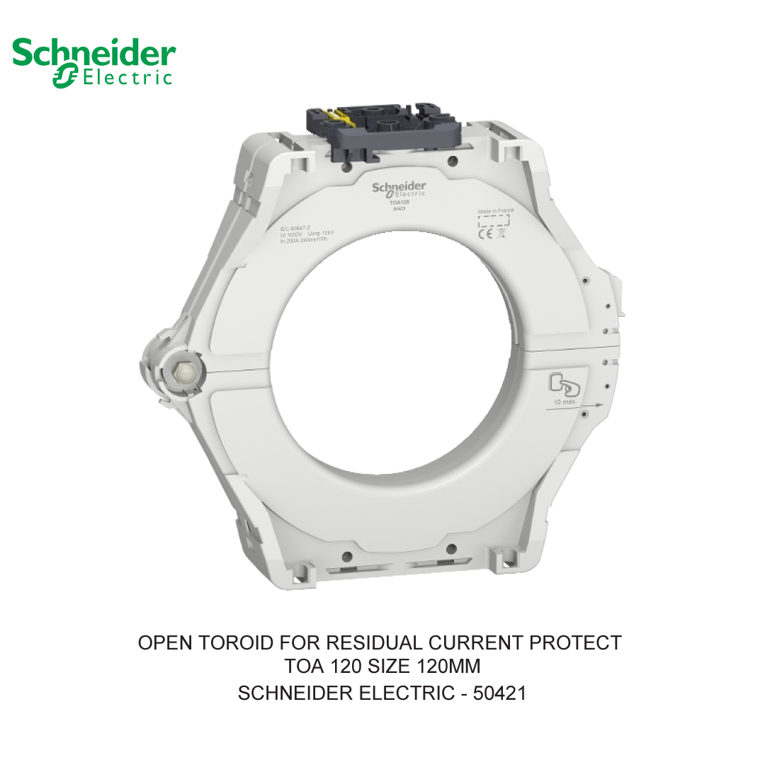 OPEN TOROID FOR RESIDUAL CURRENT PROTECT TOA 120 SIZE 120MM