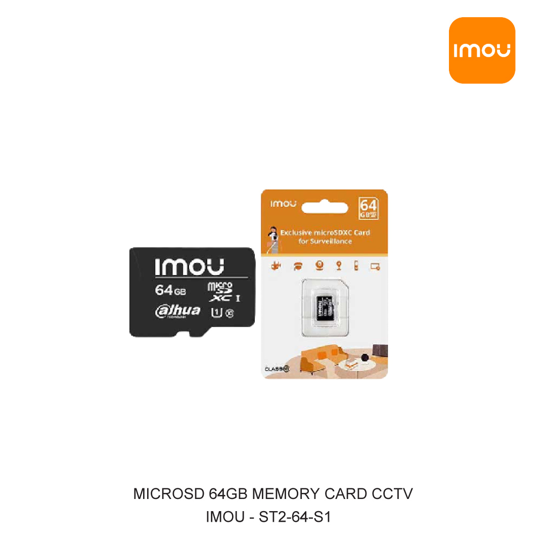 IMOU MicroSD 64GB Memory Card CCTV