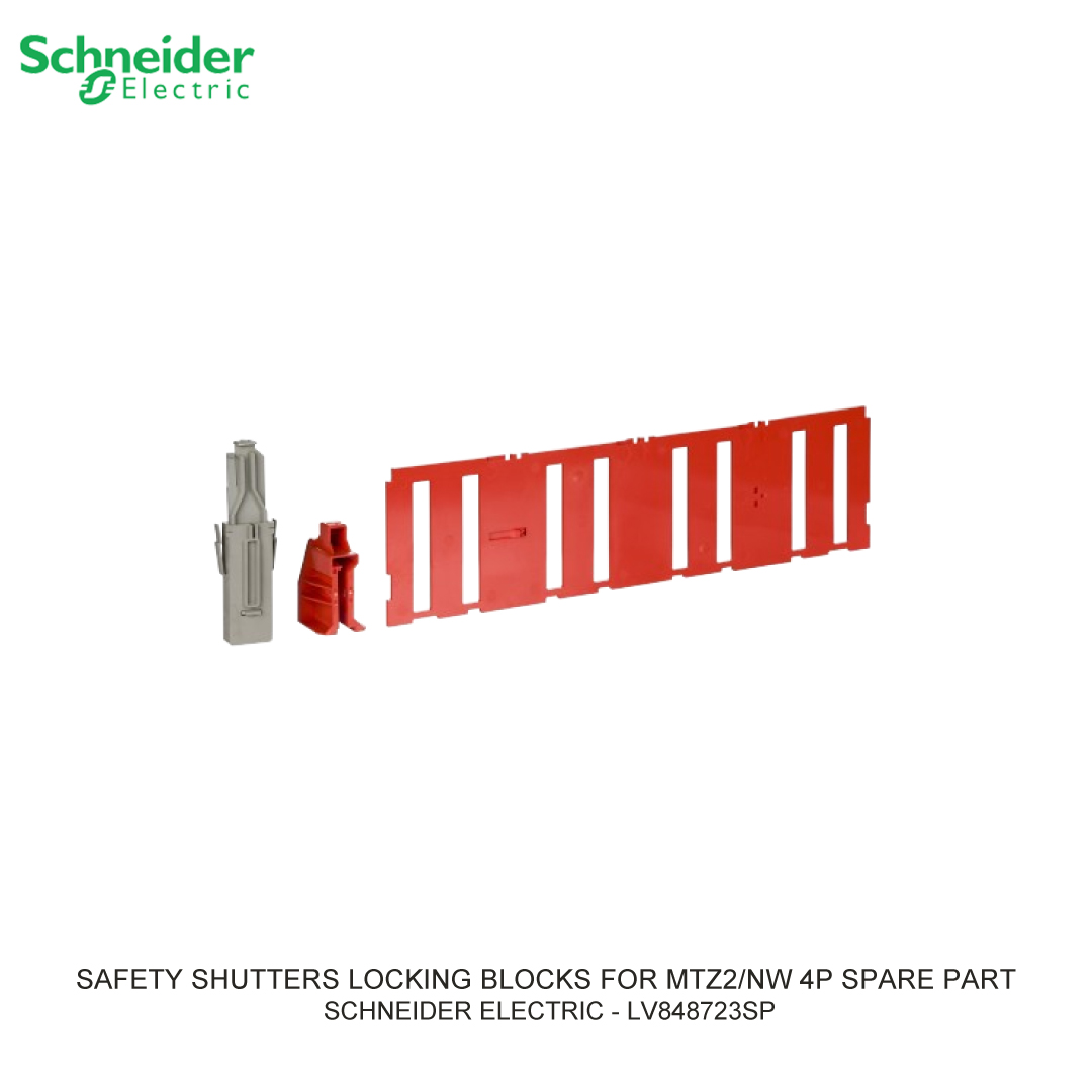SAFETY SHUTTERS LOCKING BLOCKS FOR MTZ2/NW 4P SPARE PART