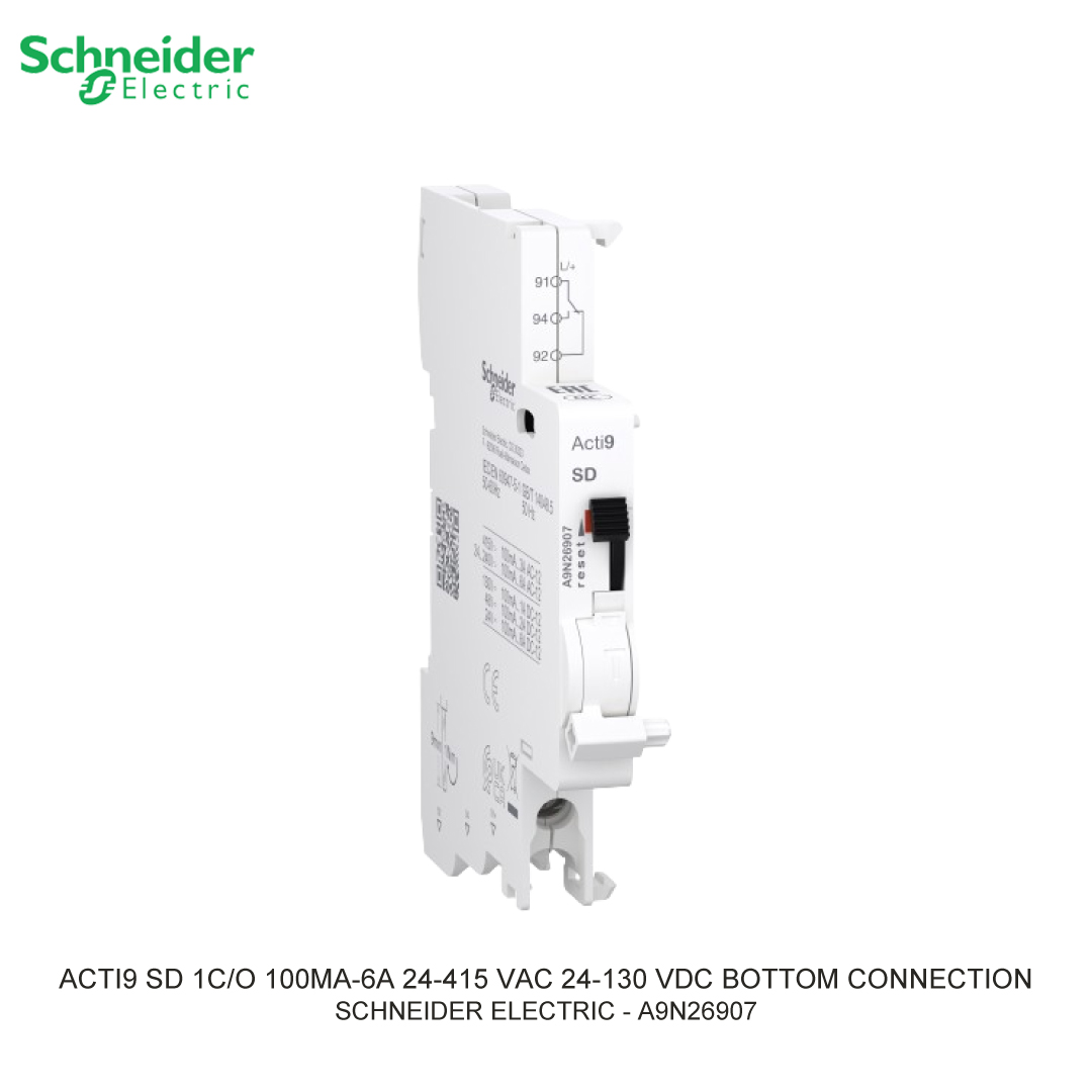 ACTI9 SD 1C/O 100MA-6A 24-415 VAC 24-130 VDC BOTTOM CONNECTION