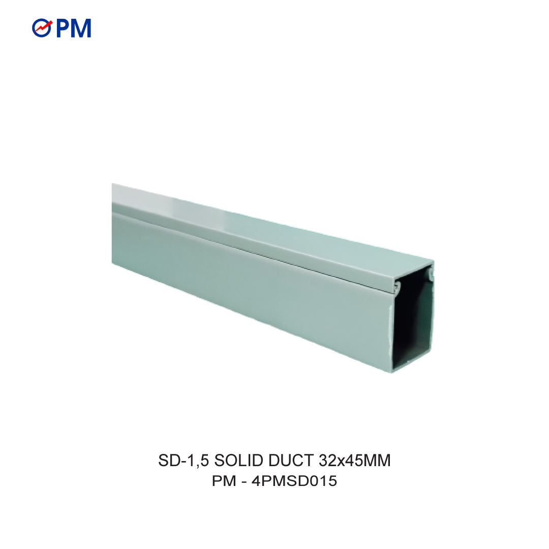 SD-1,5 SOLID DUCT 32x45MM (Harga 1 Dus = 30 Batang)