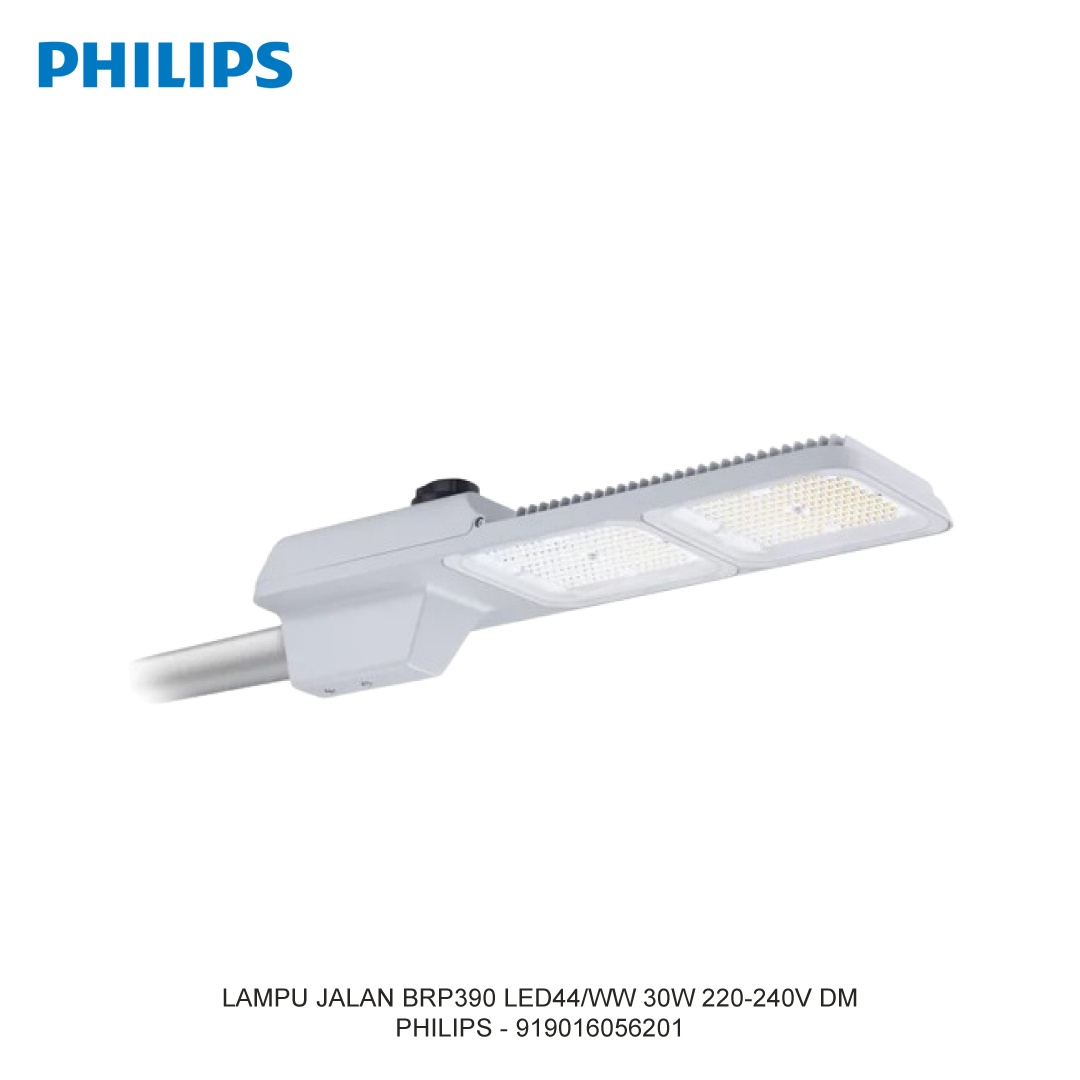 PHILIPS LAMPU JALAN BRP390 LED44/WW 30W 220-240V DM