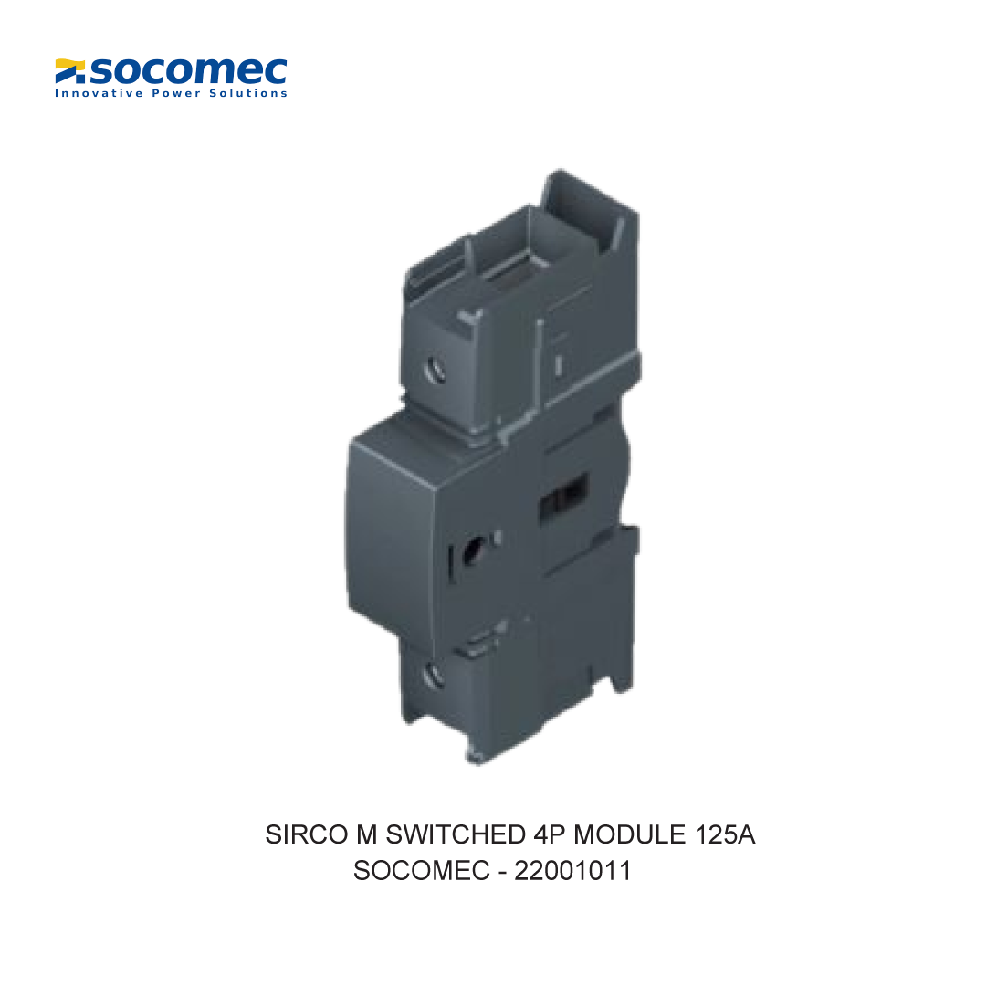 SIRCO M SWITCHED 4P MODULE 125A