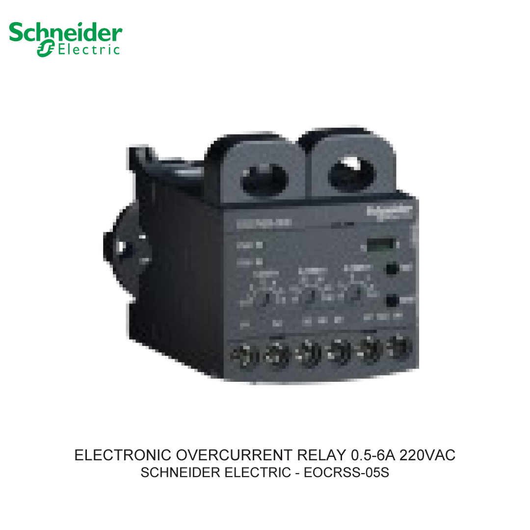 ELECTRONIC OVERCURRENT RELAY 0.5-6A 220VAC