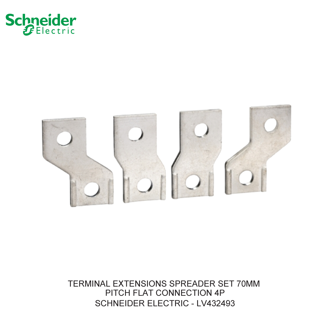 TERMINAL EXTENSIONS SPREADER SET 70MM PITCH FLAT CONNECTION 4P