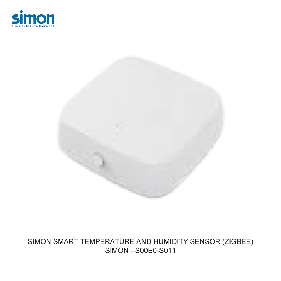 SIMON SMART TEMPERATURE AND HUMIDITY SENSOR (ZIGBEE)