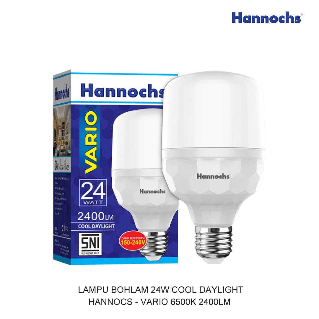 LAMPU BOHLAM 24W COOL DAYLIGHT HANNOCHS