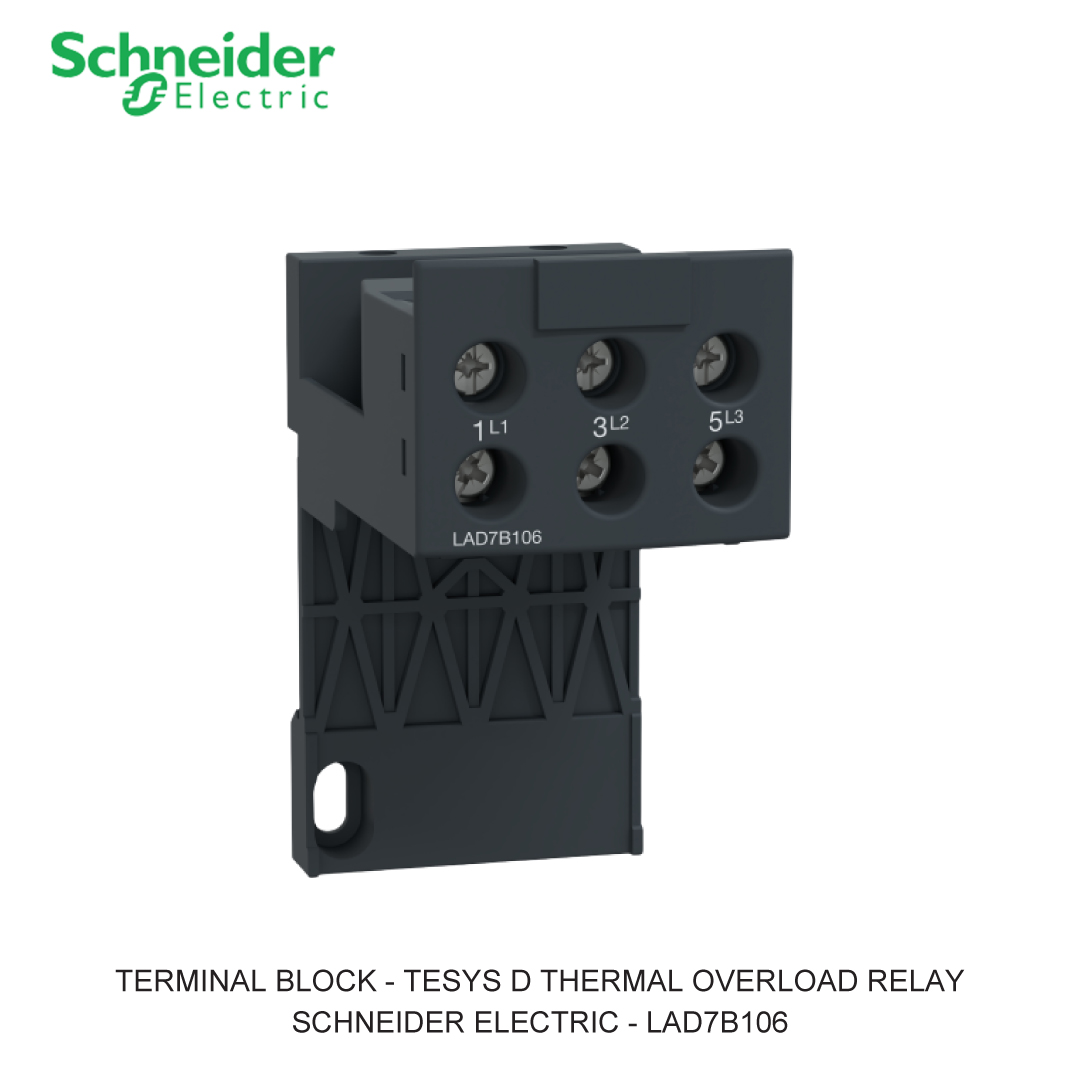 ADAPTER TERMINAL BLOCK, TESYS LRD, FOR SEPARATE MOUNTING OF LRD01-D35 LR3D01-D35