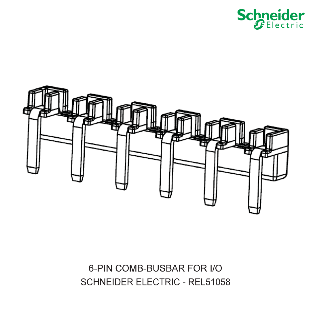 6-PIN COMB-BUSBAR FOR I/O