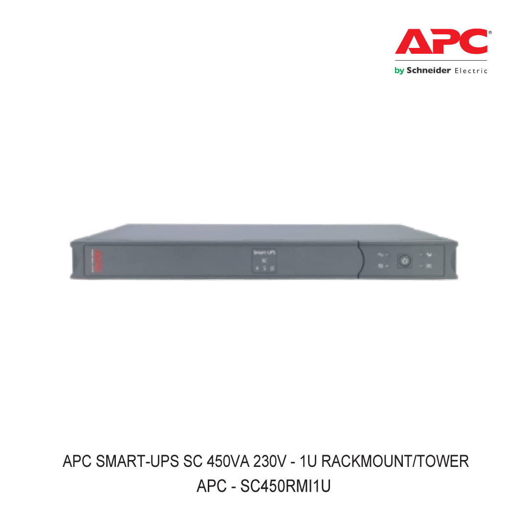 APC SMART-UPS SC 450VA 230V - 1U RACKMOUNT/TOWER