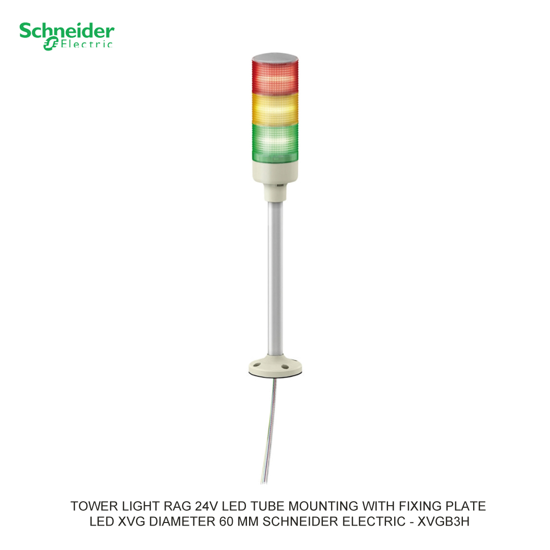 TOWER LIGHT RAG 24V LED TUBE MOUNTING WITH FIXING PLATE