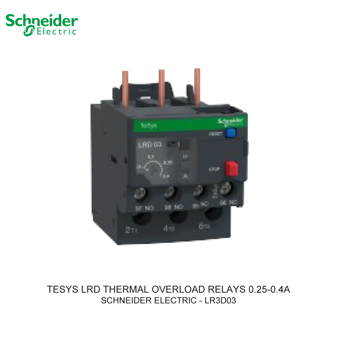 TESYS LRD THERMAL OVERLOAD RELAYS  0.25-0.4A