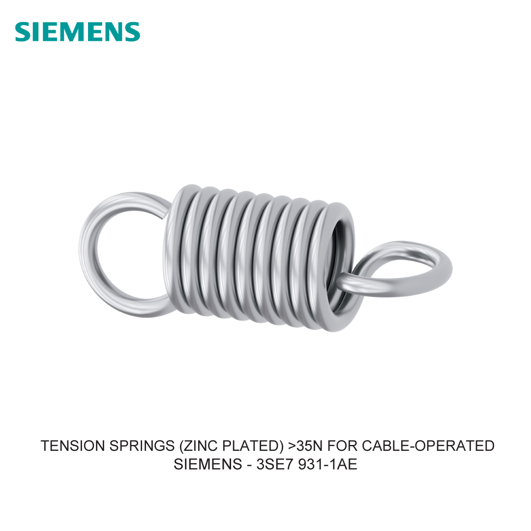 TENSION SPRINGS (ZINC PLATED) >35N FOR CABLE-OPERATED