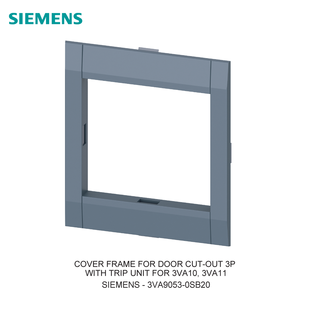 COVER FRAME FOR DOOR CUT-OUT 3P WITH TRIP UNIT FOR 3VA10, 3VA11
