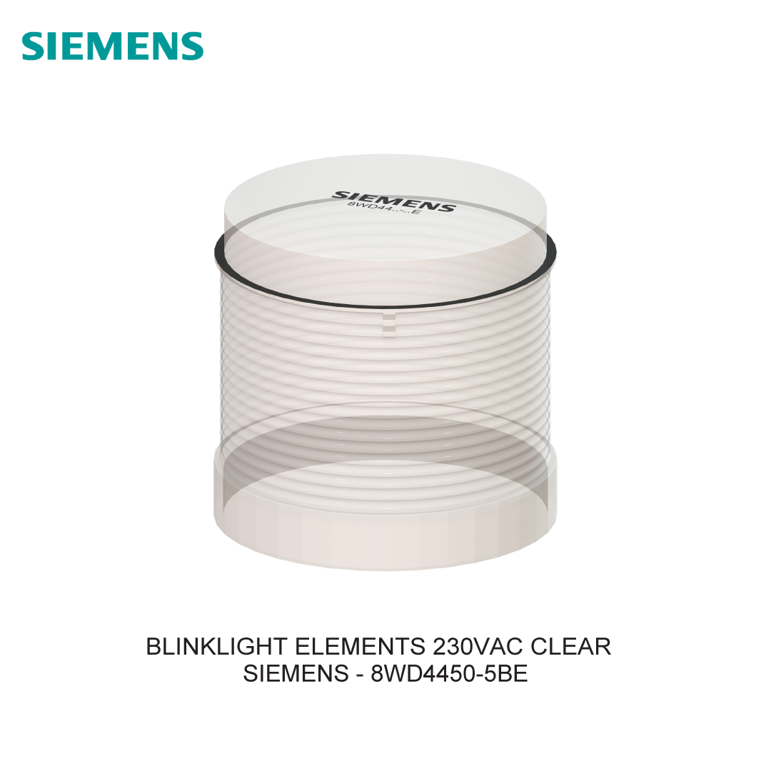BLINKLIGHT ELEMENTS 230VAC CLEAR