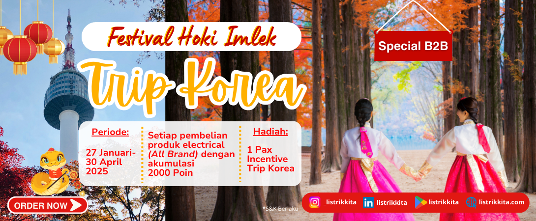 FESTIVAL HOKI IMLEK TRIP KOREA 2025, SPESIAL B2B!