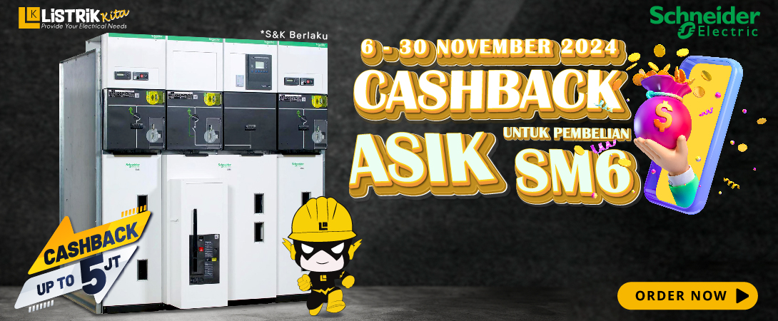 PROMO CASHBACK SM6 SCHNEIDER ELECTRIC