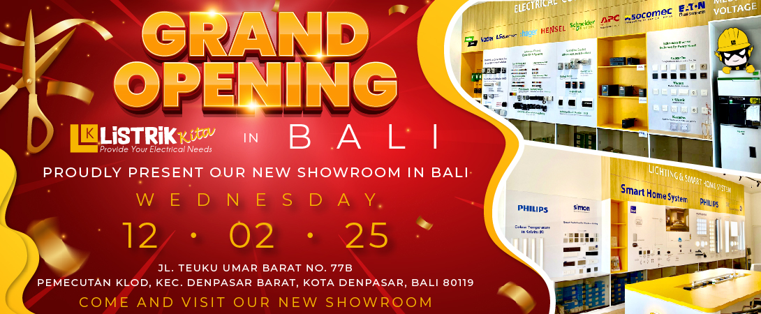 GRAND OPENING LISTRIKKITA BALI