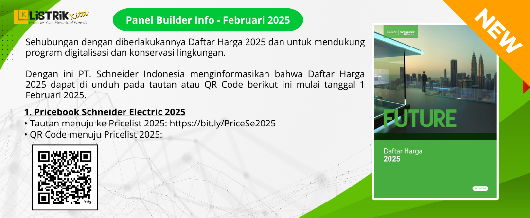 PANEL BUILDER INFO SCHENIDER ELECTRIC - JANUARI 2025