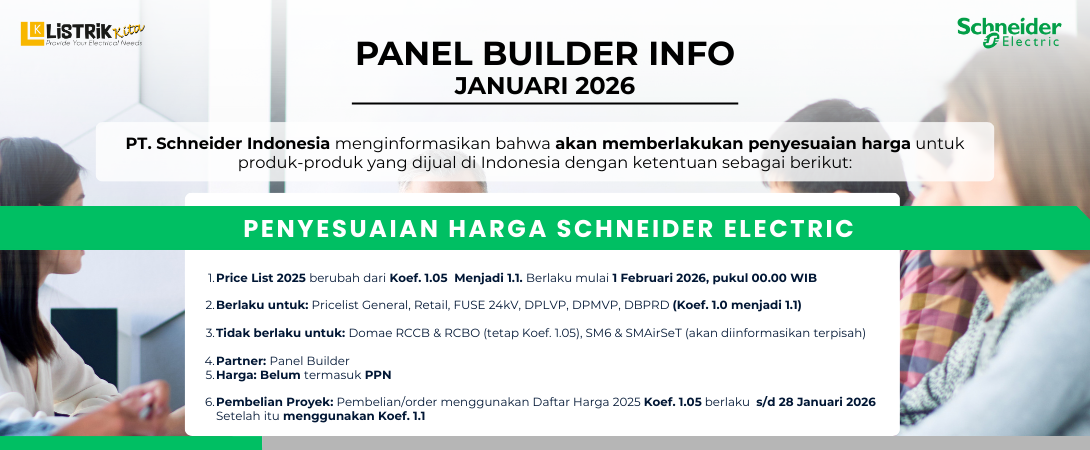 PANEL BUILDER INFO SCHNEIDER ELECTRIC - JANUARI 2026