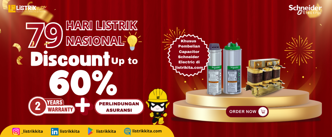 PROMO HARI LISTRIK CAPACITOR