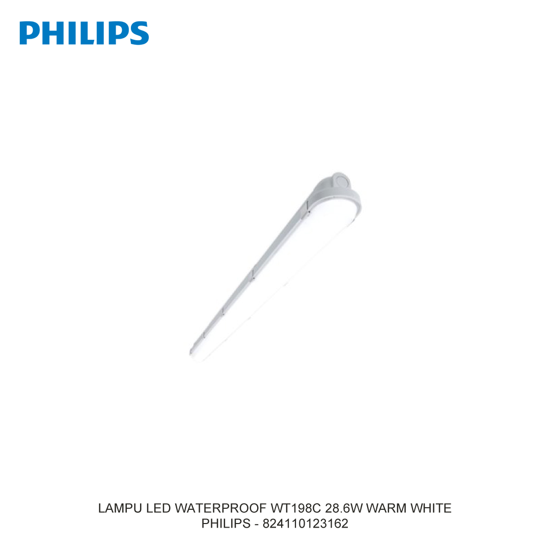 PHILIPS LAMPU LED WATERPROOF WT198C 28.6W WARM WHITE