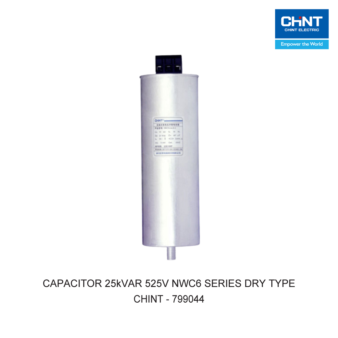 CAPACITOR 25kVAR 525V NWC6 SERIES DRY TYPE