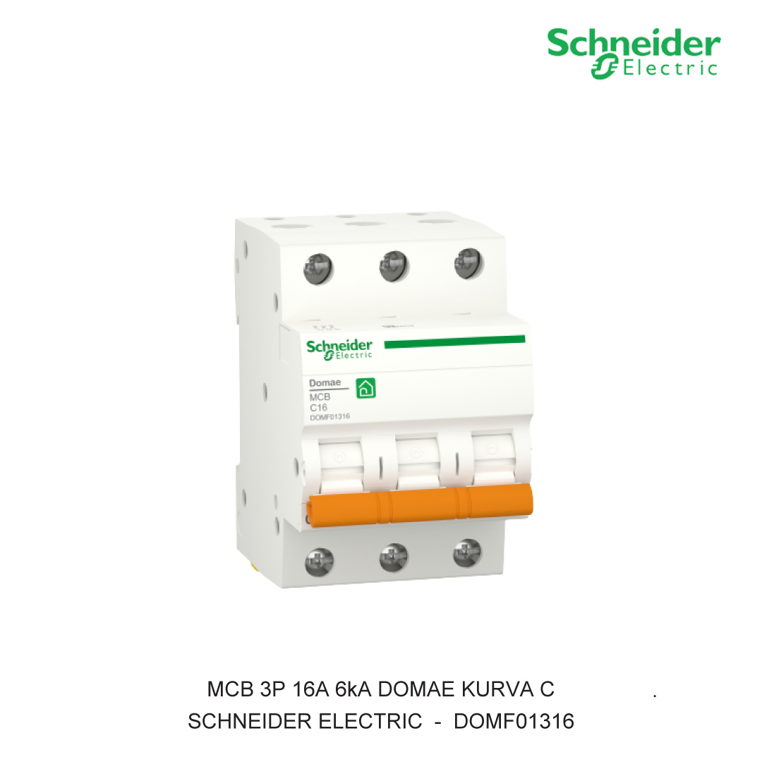 MCB 3P 16A 6kA KURVA C