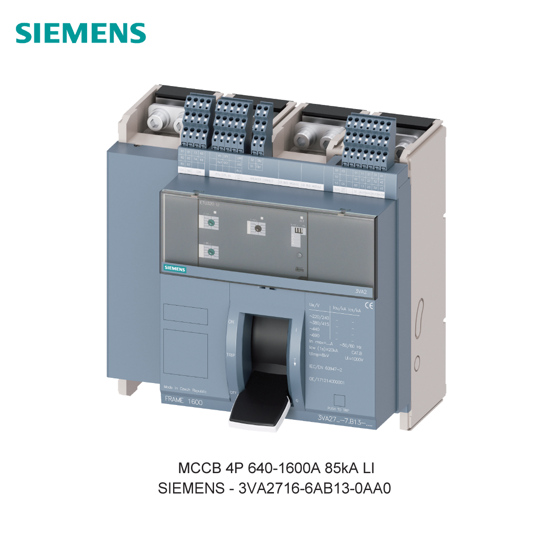 MCCB 4P 640-1600A 85kA LI