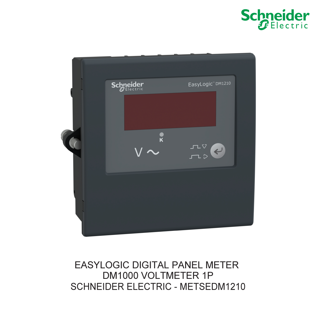 EASYLOGIC DIGITAL PANEL METER DM1000 VOLTMETER 1P