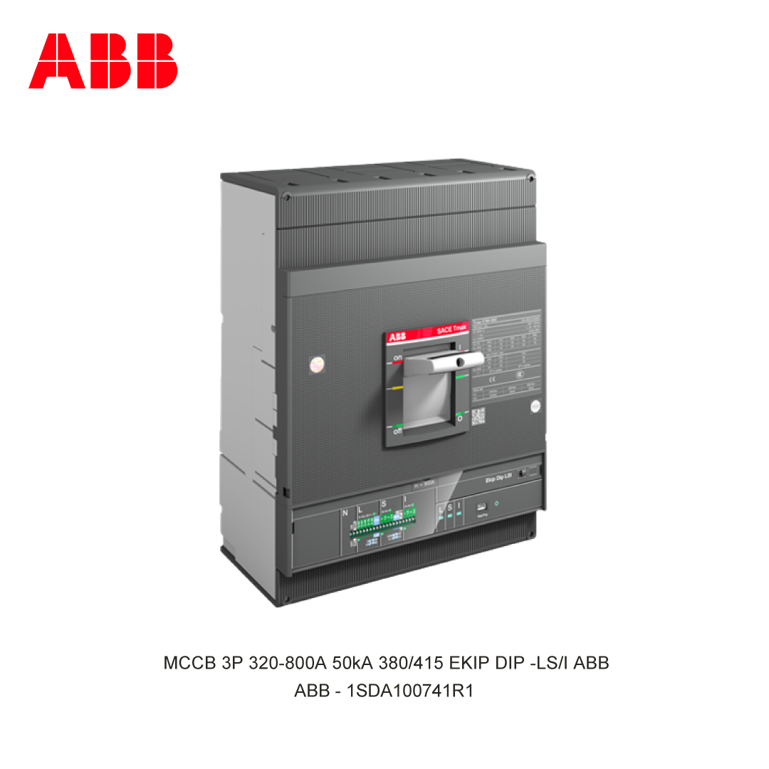 MCCB 3P 320-800A 50kA 380/415 EKIP DIP -LS/I ABB
