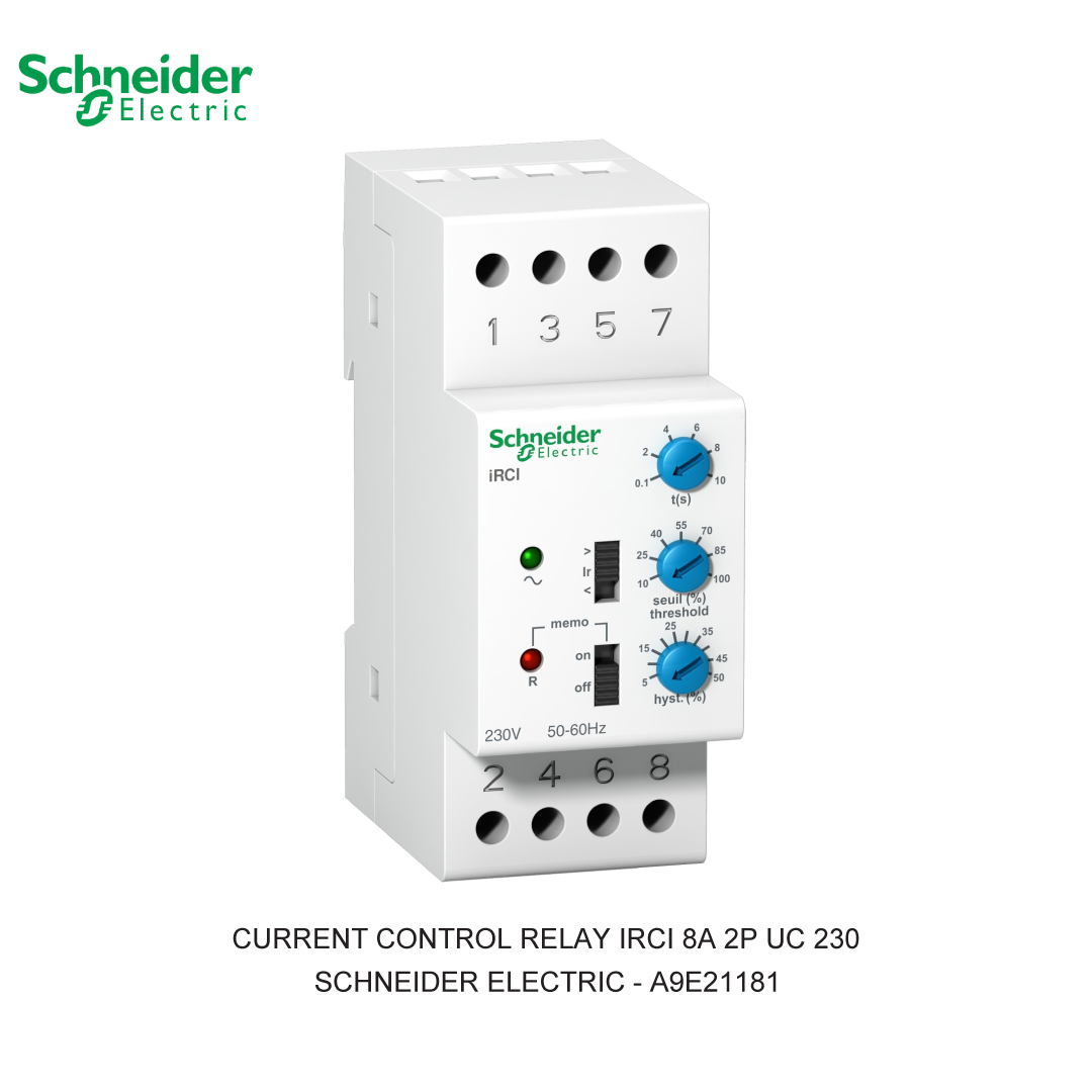 CURRENT CONTROL RELAY IRCI 8A 2P UC 230