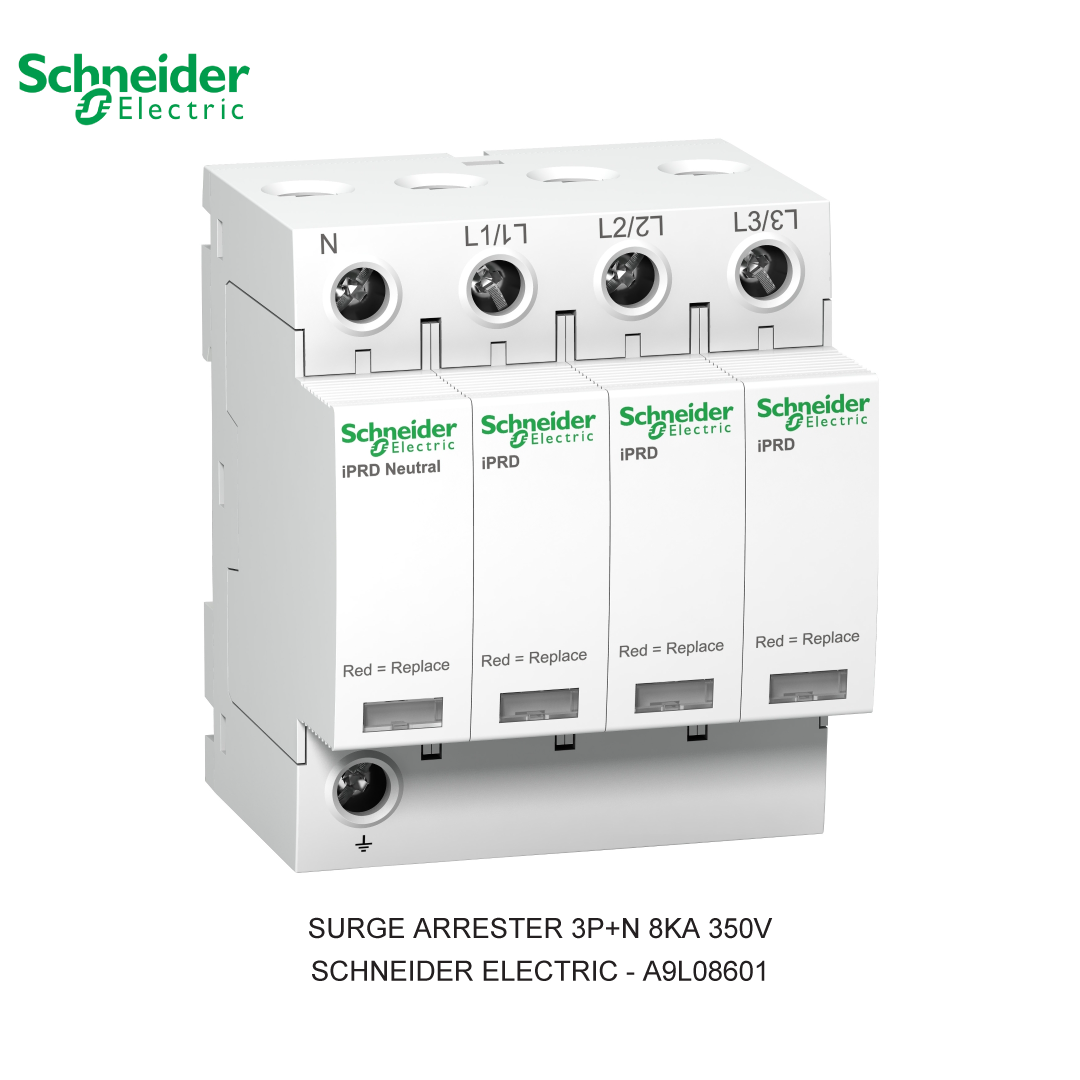 SURGE ARRESTER 3P+N 8KA 350V