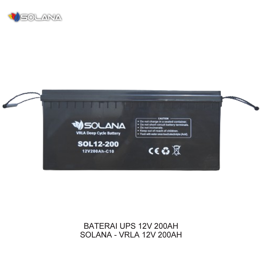 BATERAI UPS 12V 200AH