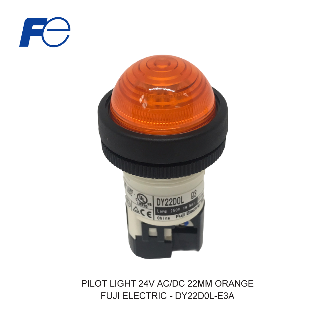 PILOT LIGHT 24V AC/DC 22MM JINGGA